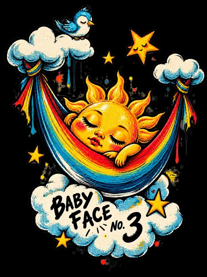 Andy Warthog — Baby Face No. 3 Tee