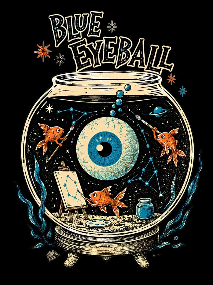Andy Warthog — Blue Eyeball Tee