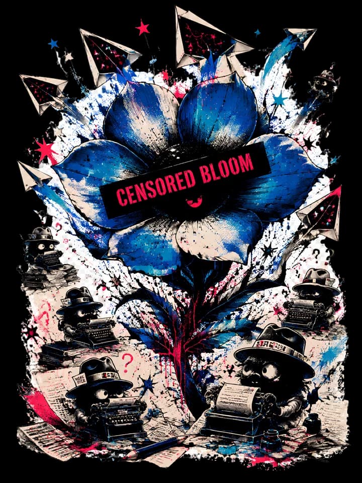 Andy Warthog — Censored Bloom No. 2 Tee