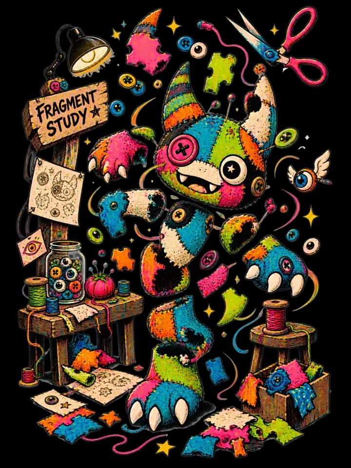 Andy Warthog — Monster Fragment Story Tee