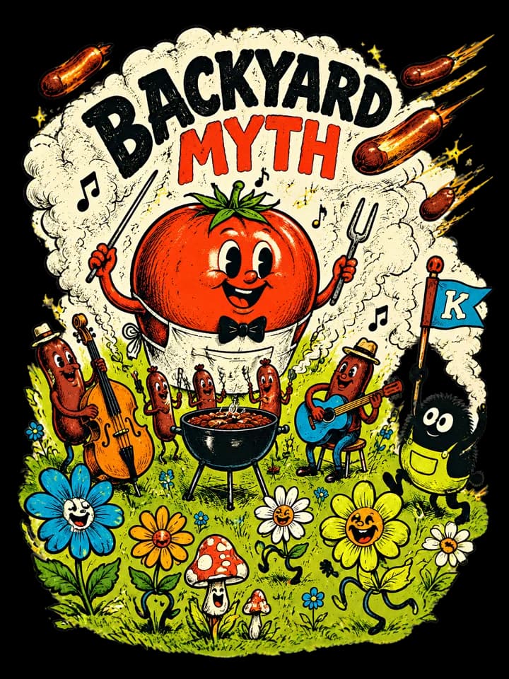 Andy Warthog — Backyard Myth Tee