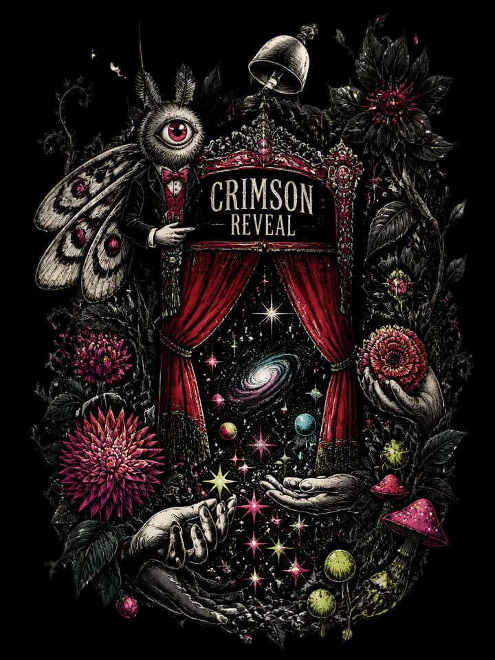 Andy Warthog — Crimson Reveal Tee