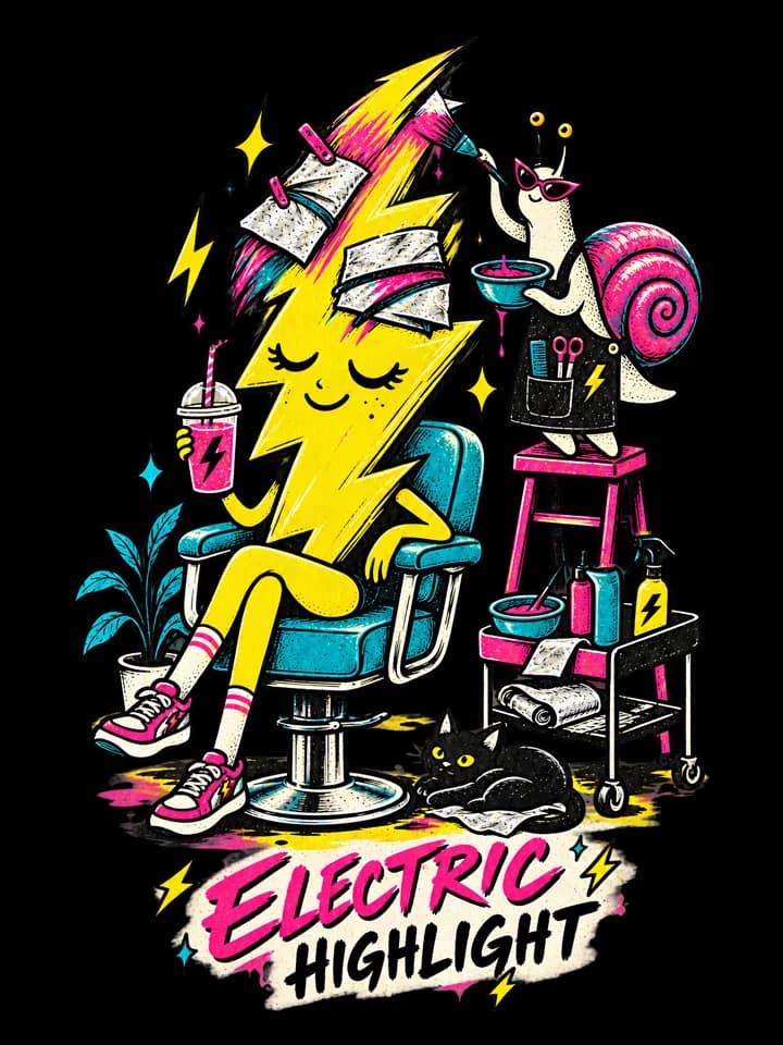 Andy Warthog — Electric Highlight Tee