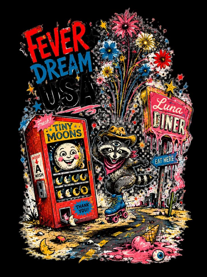 Andy Warthog — Fever Dream USA Tee