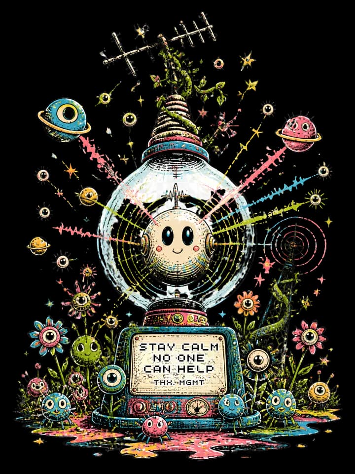 Andy Warthog — No One Can Help Tee